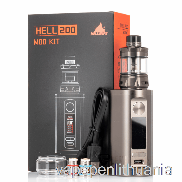 Hellvape Hell200 200w Pradinis Rinkinys Vape Skystis